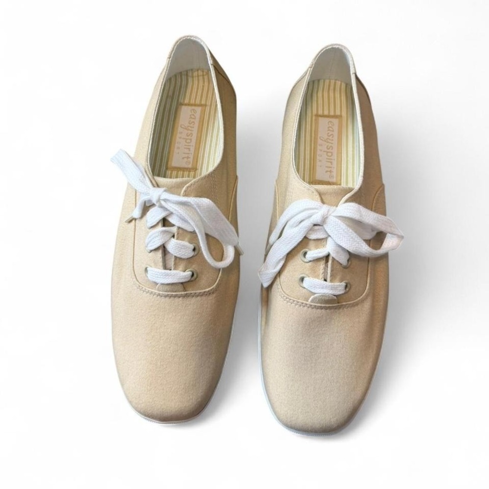Vintage Easy Spirit Lites Tan‎ Canvas Sneakers